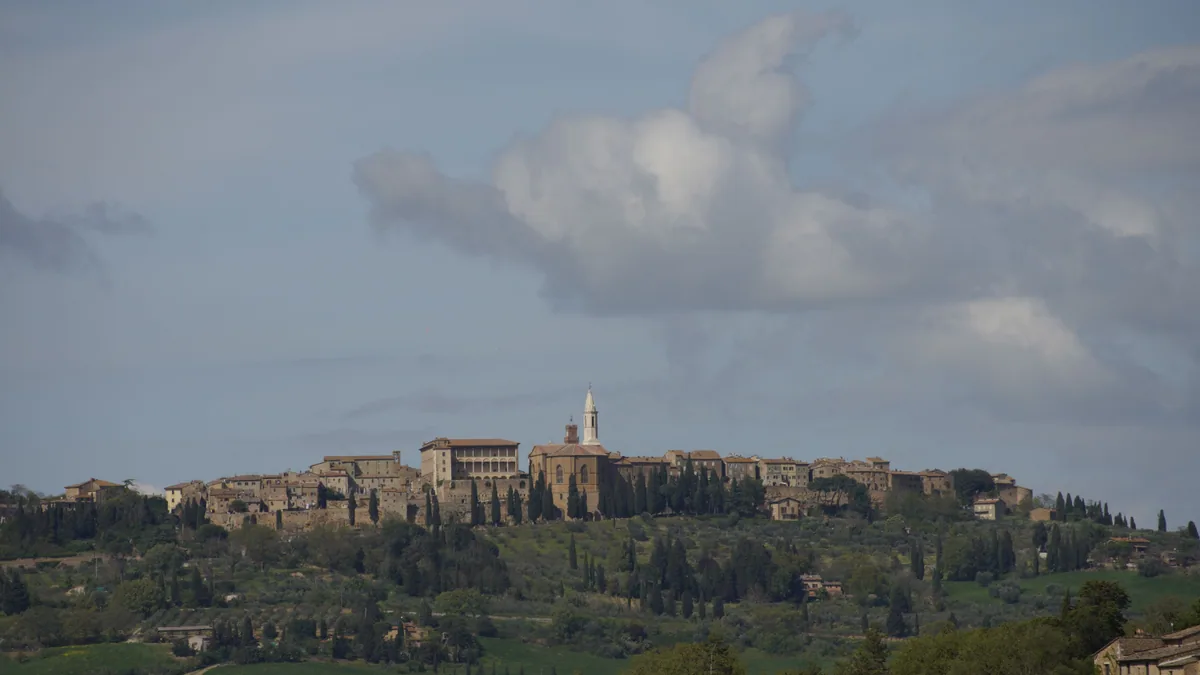 Travel scene in Italy, illustrating business travel Italy