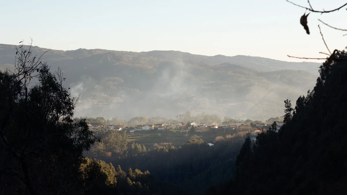 Travel scene in Portugal, illustrating business travel Portugal