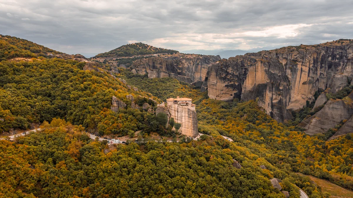 Travel scene in Greece, illustrating best eSIM Greece